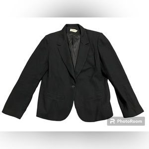 Vintage Emotions Black Wool Blazer Size S